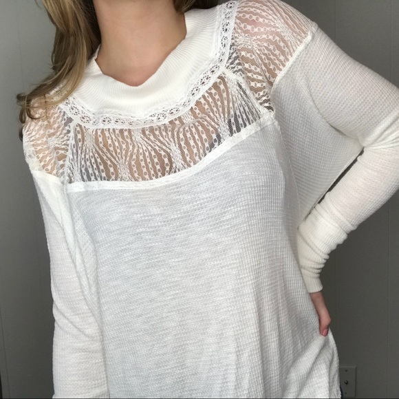 Free People | Spring Valley Top White Lace New m - Picture 3 of 7